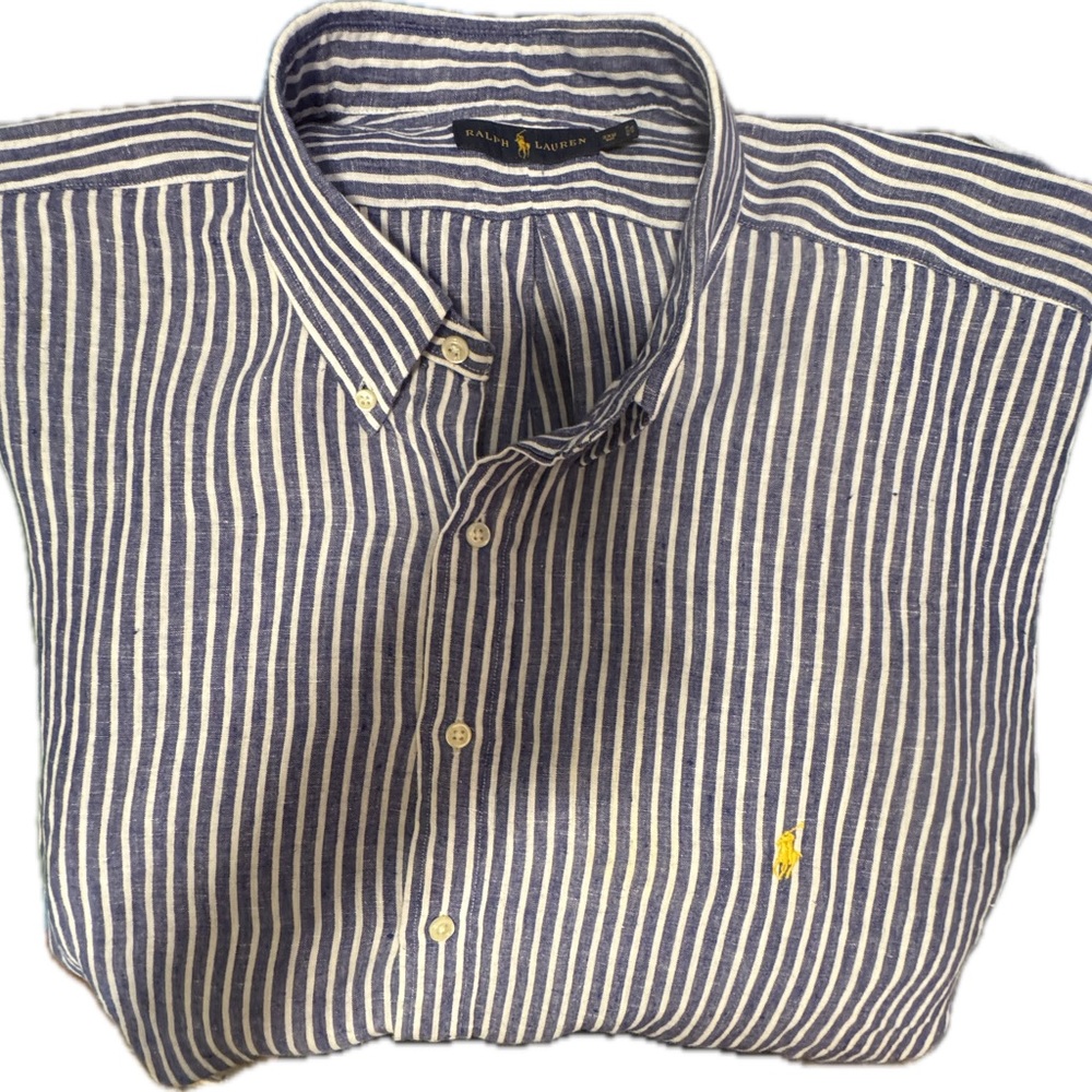 Polo Ralph Lauren Linen Long Sleeve Shirt